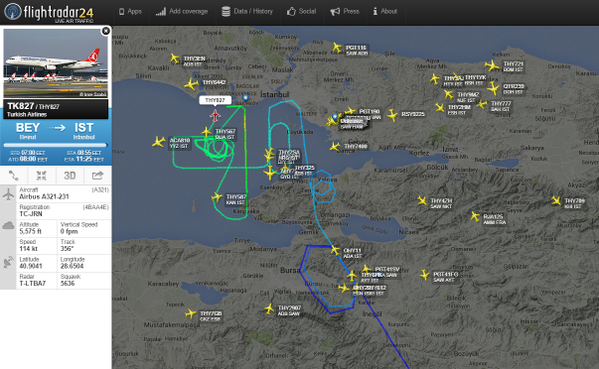 Atatürk Hava Limani Yoğun Yağıştan Etkilendi