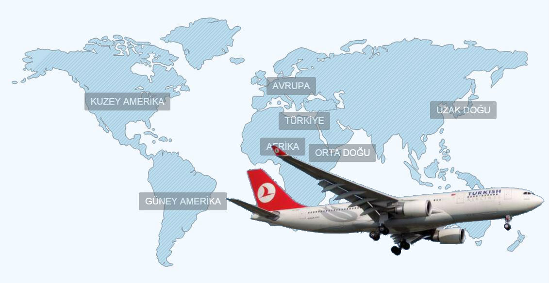 Türk Havayolları ile Yolculuk yapabileceğiniz Ülkeler Listesi 2 Nisan 2023