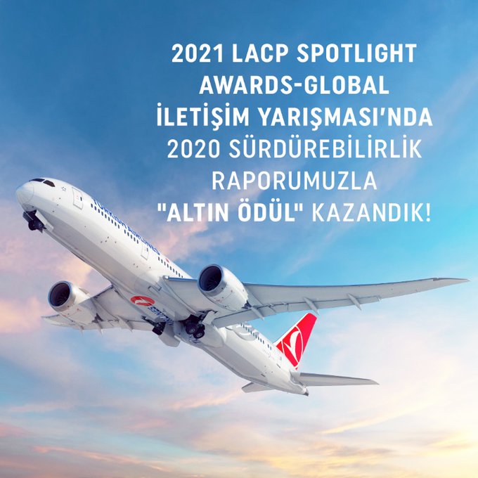 THY iki kategoride “Altın Ödül” Kazandı, 0 554 1730000 I info@aeroportist.com / Güncel Havacılık Haberleri Altın Ödül