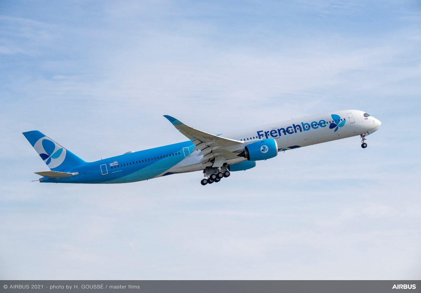 French bee ilk A350-1000'ini teslim aldı 1 french bee