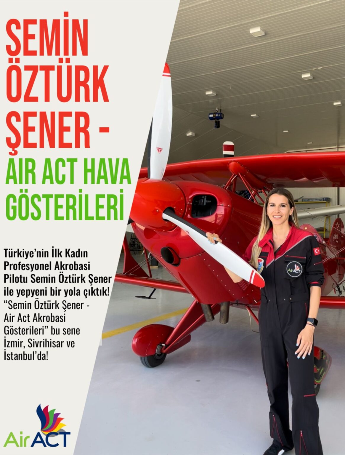 Air ACT Akrobasi Hava gösterileri 13 Temmuz 2025