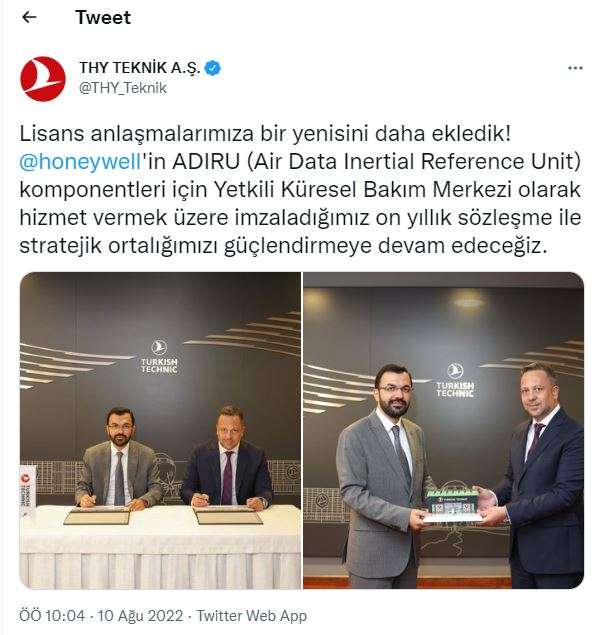 Thy Teknik Lisans Anlaşmalarına Bir Yenisini Daha Ekledi 3 Lisans Anlaşması