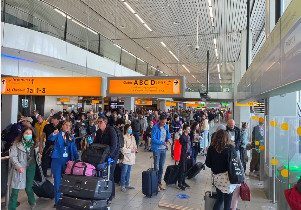 Amsterdam Schiphol Havalimanı yetkilileri dikkat çekici bir açıklama yaptı 3 Mayıs 2024