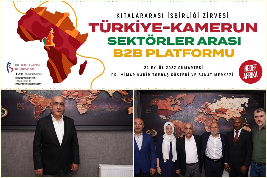 Kamerun Esnafı Tedariğini Türkiye’den Yapacak 26 Nisan 2024