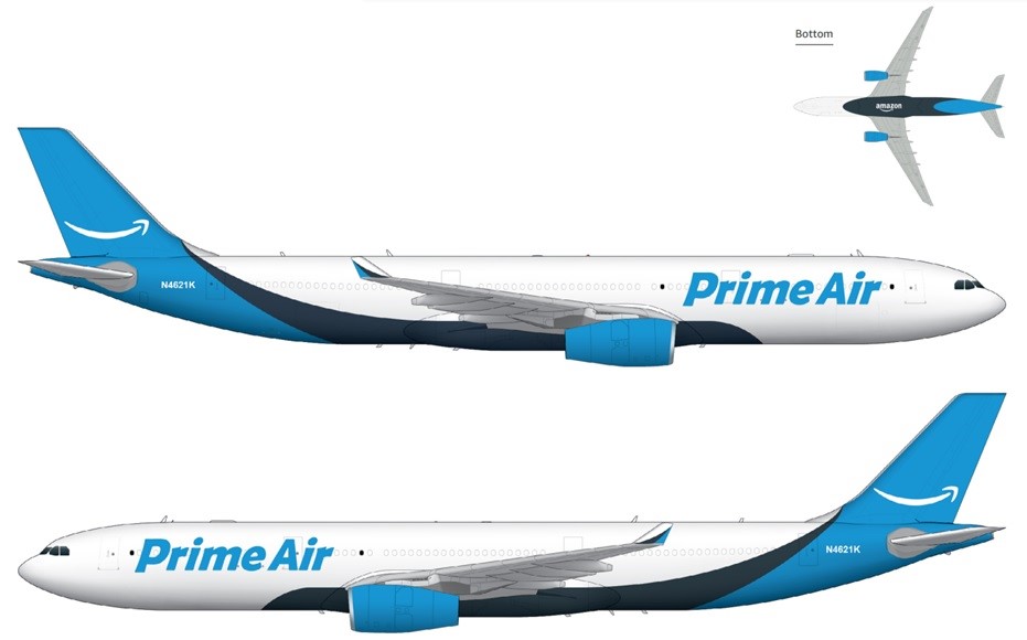 Amazon Air filosuna 10 adet A330-300P2F dönüştürülmüş kargo uçağı katılacak 21 Mayıs 2024