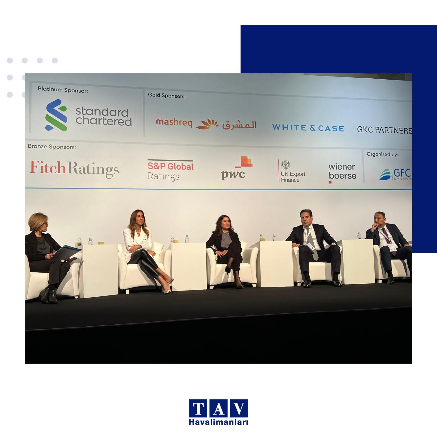 TAV Havalimanları, Bonds & Loans Turkey Awards'ta beş ödüle layık görüldü 4 TAV Havalimanları, Bonds & Loans Turkey Awards'ta beş ödüle layık görüldü 8 Aralık 2023