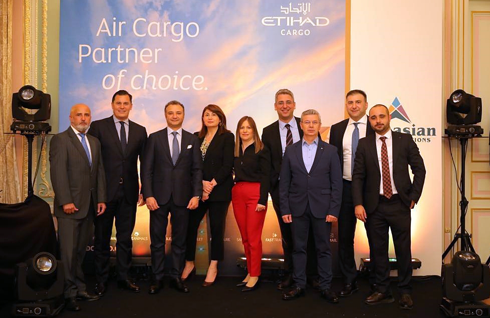 Etihad Cargo, GSA'yi Euroasian'ın organize ettiği yemekte müşterileriyle buluştu 1 Şubat 2023