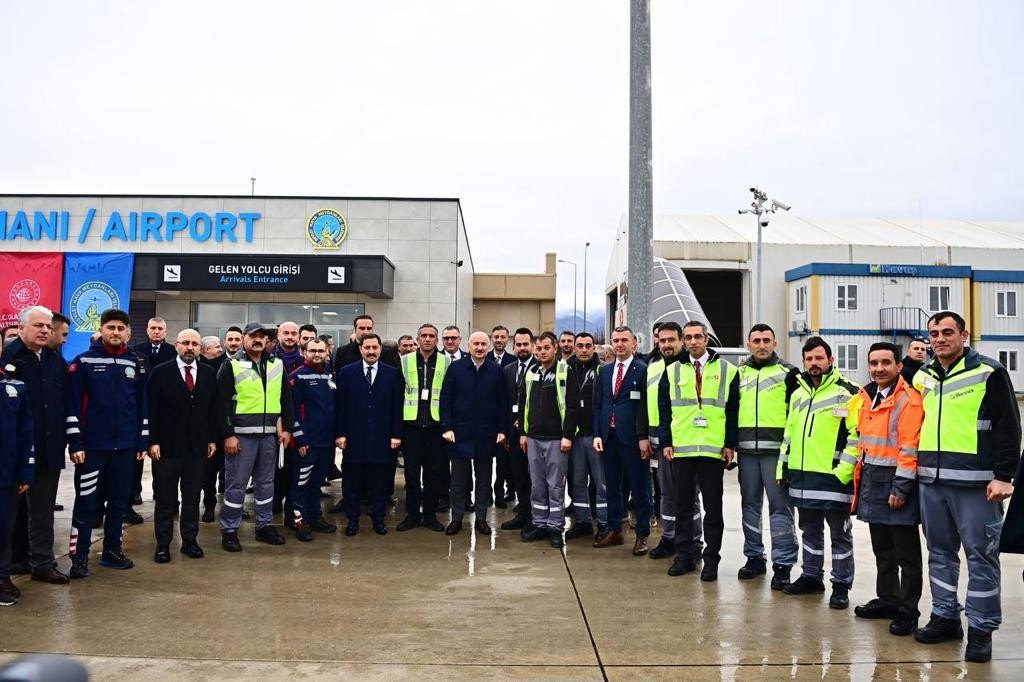 Amasya-Merzifon Havalimanı yeni terminal binası hizmete açıldı 1 Şubat 2023