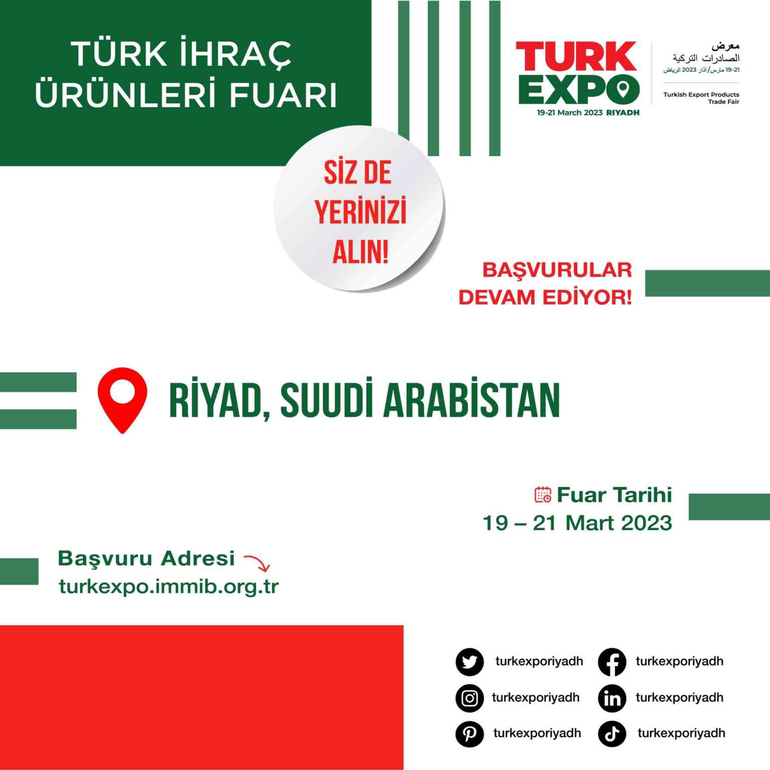 Suudi Arabistan pazarında siz de yerinizi alın! 19 Haziran 2025