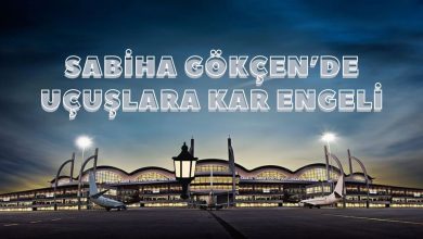 Sabiha Gökçen'de uçuşlara kar engeli 4 Haziran 2023