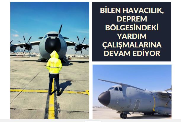 Bilen Havacılık, deprem bölgesindeki yardım çalışmalarına devam ediyor 1 Bilen Havacılık, deprem bölgesindeki yardım çalışmalarına devam ediyor 8 Aralık 2023