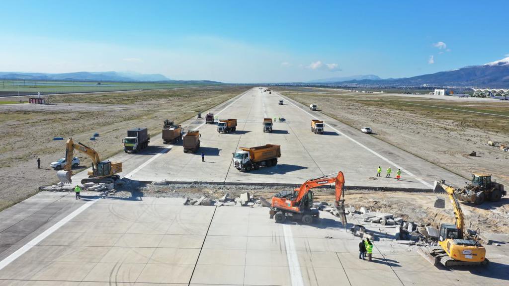 Hatay Havalimanı’na İlk Uçuş Gerçekleştirildi 21 Mart 2023