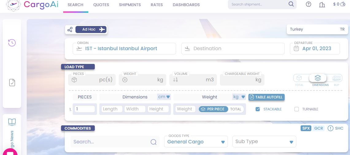 Turkish Cargo, e-booking platformu Cargo Ai'da yerini aldı 28 Nisan 2024