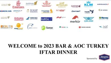 Havacılık çalışanları iftar yemeğinde buluşuyor 29 Mart 2023