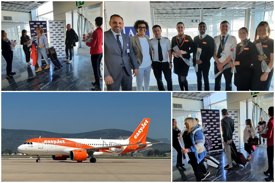Milas-Bodrum Havalimanı, sezonun ilk dış hat uçuşunu karşıladı 23 Nisan 2024