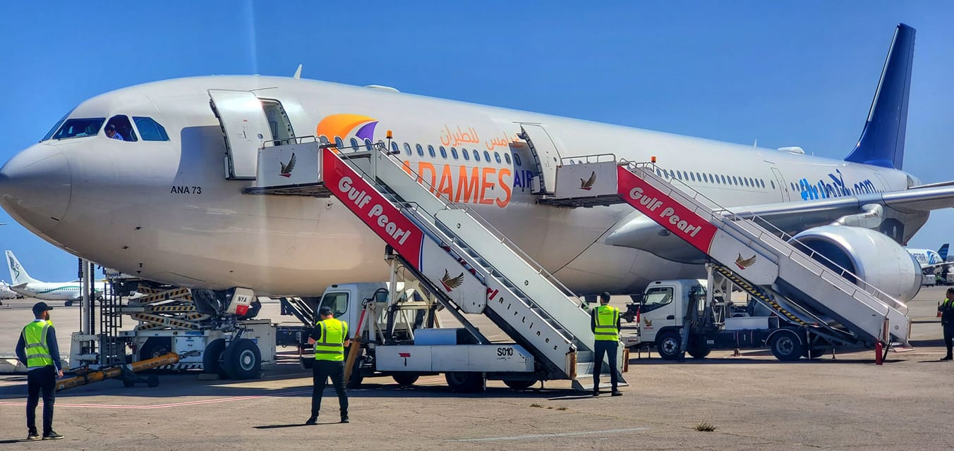 Ghadames Havayolu, Air Anka'dan kiralık Airbus A330 ile ilk seferini gerçekleştirdi 16 Mayıs 2024