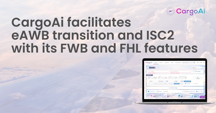 CargoAi, FWB ve FHL özellikleriyle eAWB geçişini ve ISC2’yi kolaylaştırır CargoAi, FWB ve FHL özellikleriyle eAWB geçişini ve ISC2'yi kolaylaştırır 31 Ocak 2026