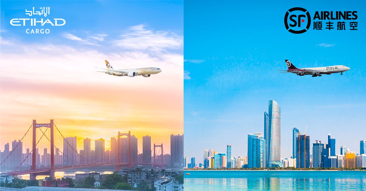 Etihad Cargo, SF Airlines ile İşbirliği Yaparak Çin'deki Ağını Genişletiyor 1 Mayıs 2024