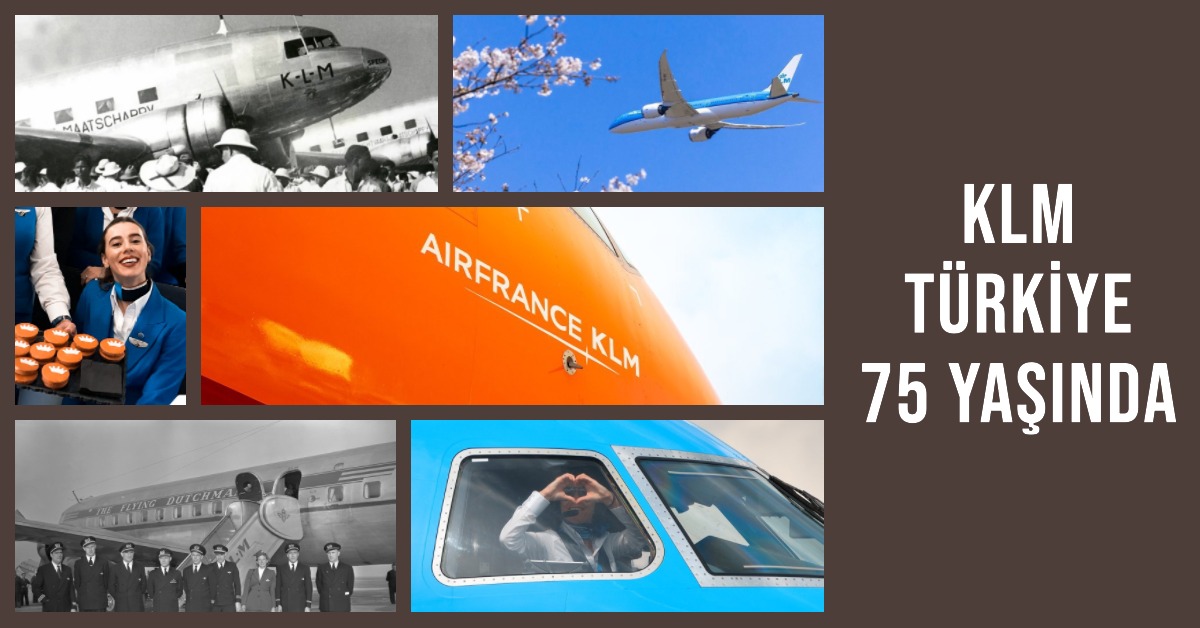 KLM'nin Türkiye'de 75. Yılı 29 Nisan 2024