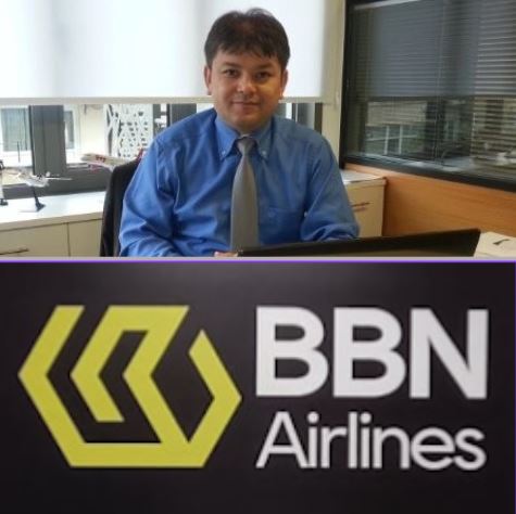 Tahsin Cavkaytar, BBN Airlines ticaret direktörlüğü pozisyonuna atandı 26 Nisan 2024