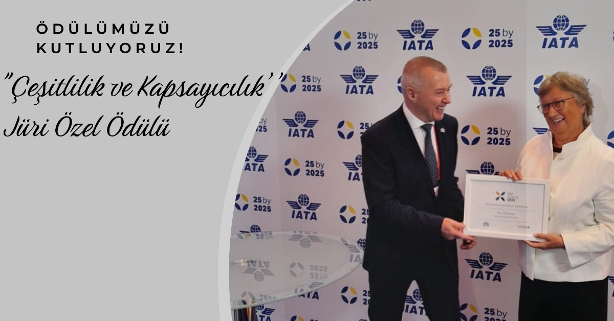 Hitit'e IATA “Çeşitlilik ve Kapsayıcılık’’ Jüri Özel Ödülü 14 Mayıs 2024