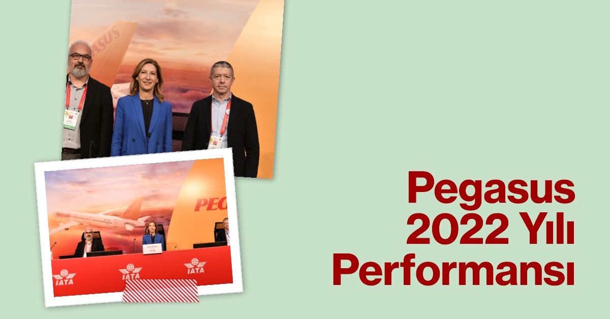 Pegasus 2022 yılı performansımızla dünyanın operasyonel kârlılığı en yüksek hava yolu şirketi oldu 29 Nisan 2024