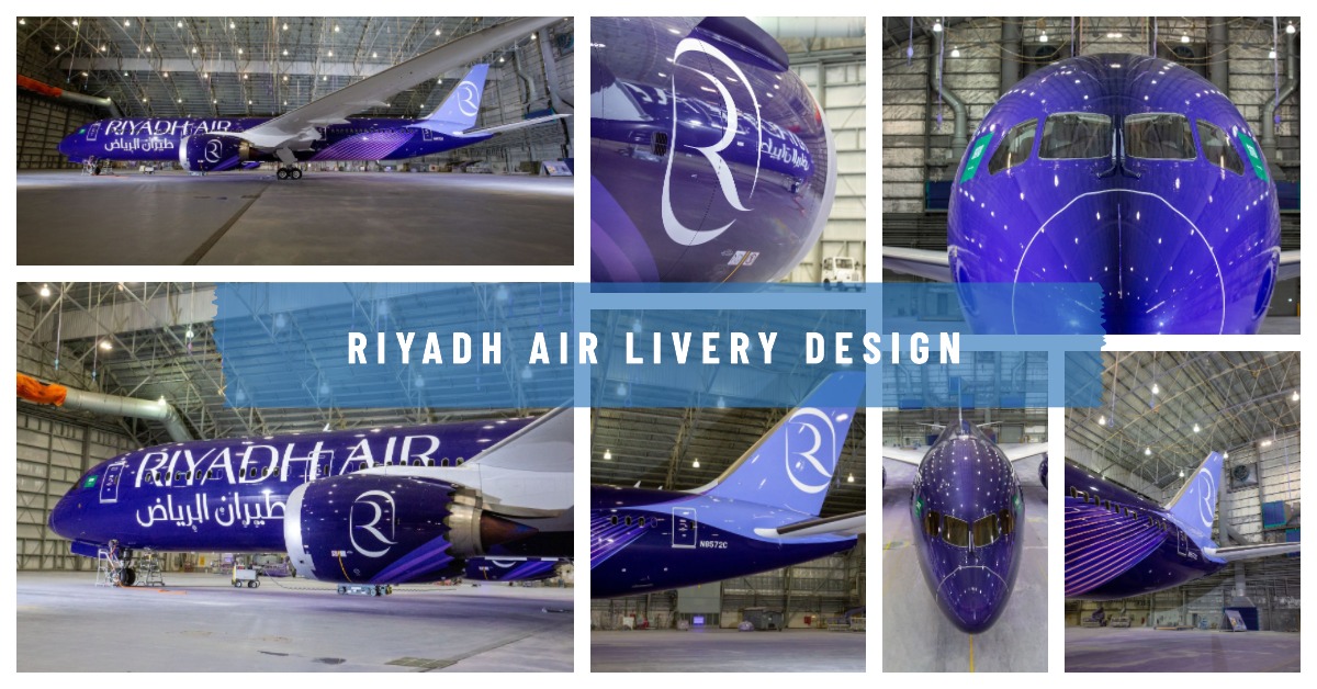Riyadh Air ilk kez livery (dış görünüm) tasarımını paylaştı! 28 Nisan 2024