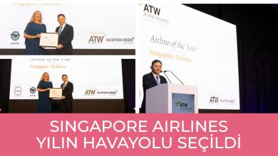 Singapore Airlines ATW Başarı Ödülleri'nde YILIN HAVAYOLU ödülüne layık görüldü 4 Haziran 2023