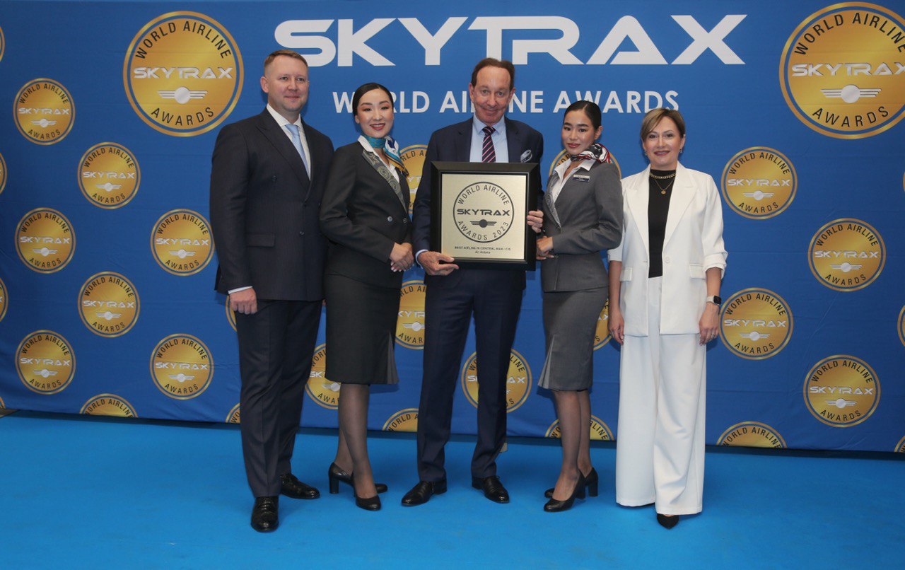 Air Astana, on birinci kez "Orta Asya ve Bağımsız Devletler Topluluğu'ndaki En İyi Havayolu" seçildi 12 Mayıs 2024