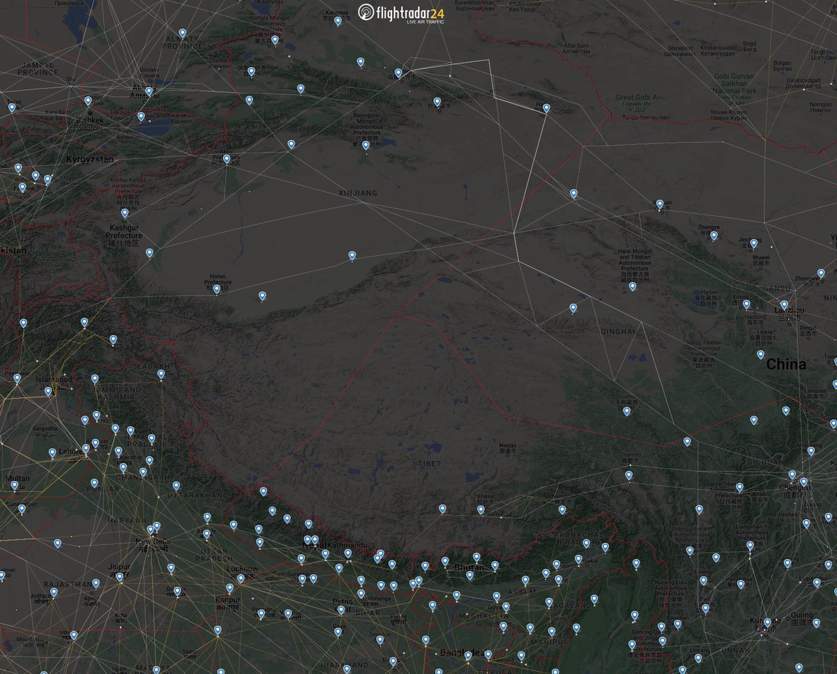 Uçaklar neden Tibet üzerinden uçmuyor? 3 Mayıs 2024