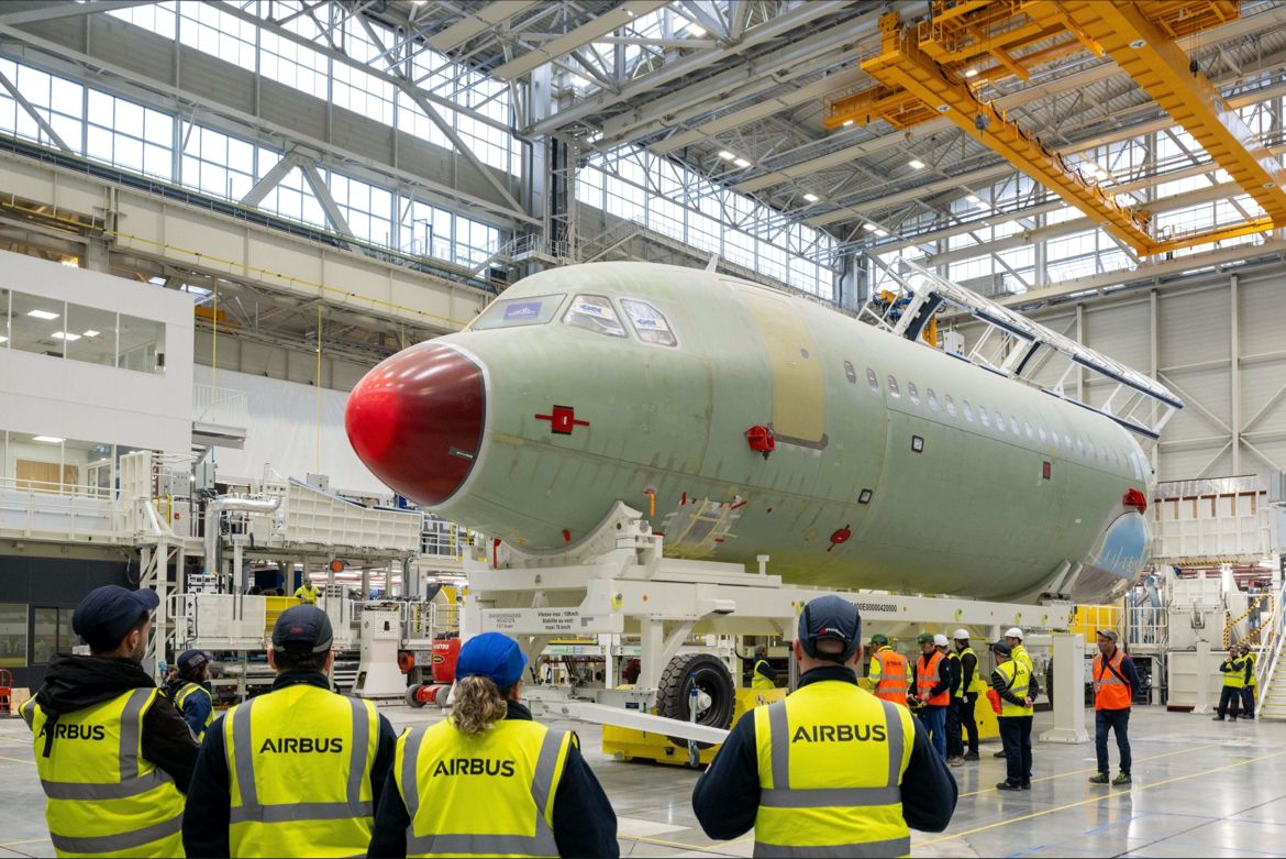 Airbus, yeni Toulouse A320 Ailesi nihai montaj hattının açılışını yaptı 10 Mayıs 2024