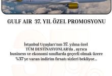 Gulf Air, İstanbul uçuşlarının 37. yılını kutluyor 4 Ekim 2023