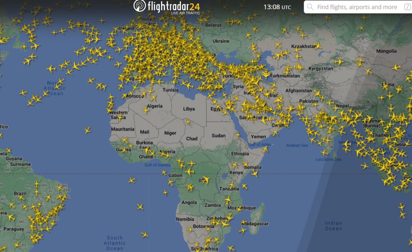 Afrika Rotaları Uzuyor, Uçuş Süreleri Artıyor 9 Mayıs 2024