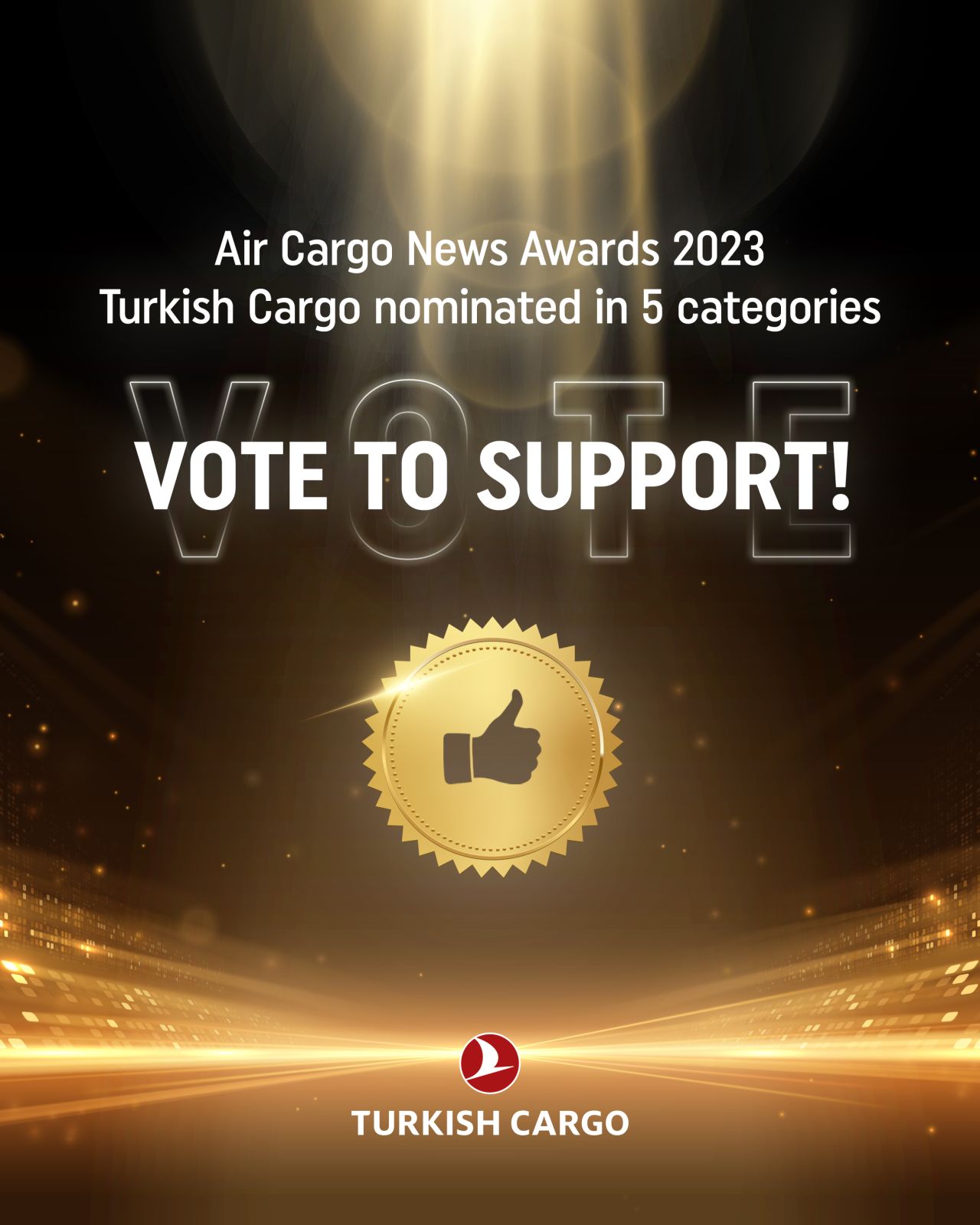 Turkish Cargo, 2023 Yılının Kargo Havayolu Ödülü için Aday Gösterildi 15 Mayıs 2024
