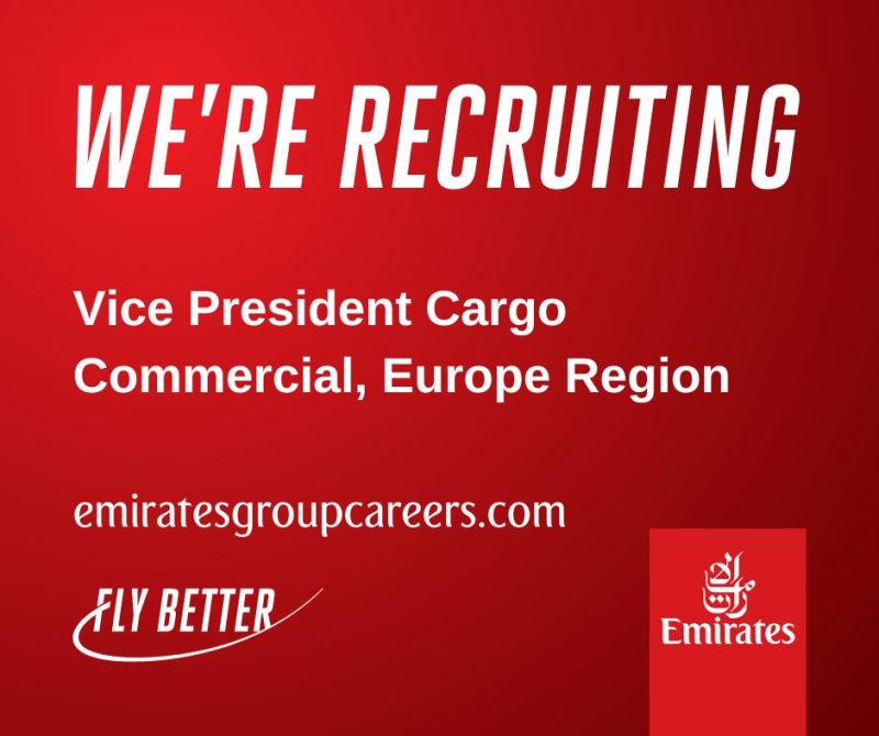 Emirates, Vice President Cargo Commercial Arıyor 1 Aralık 2023
