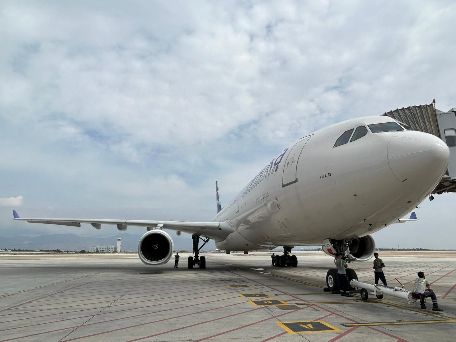 Fly Kıbrıs Hava Yolları, Ercan Havalimanı'nda bir ilke imza attı 30 Nisan 2024