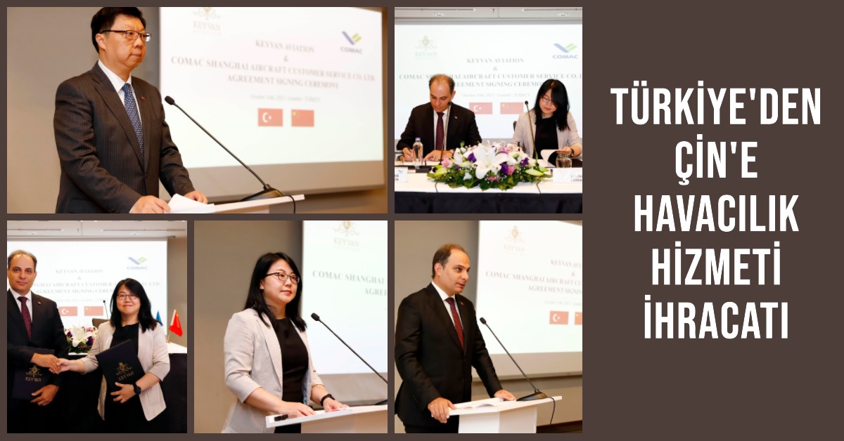 Cumhuriyetin 100. yılında Türkiye'den Çin'e havacılık hizmeti ihracatı 16 Mayıs 2024