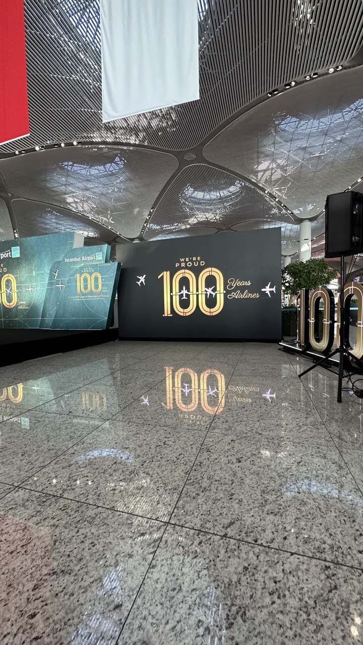 İGA İstanbul Havalimanı’na “Cumhuriyet’in 100. Yılında 100 Hava Yolu" 28 Mart 2024