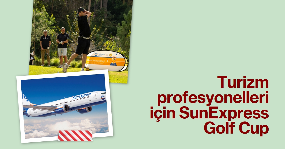 Turizm profesyonelleri SunExpress Golf Cup’ta buluştu Turizm profesyonelleri SunExpress Golf Cup'ta buluştu 28 Kasım 2025