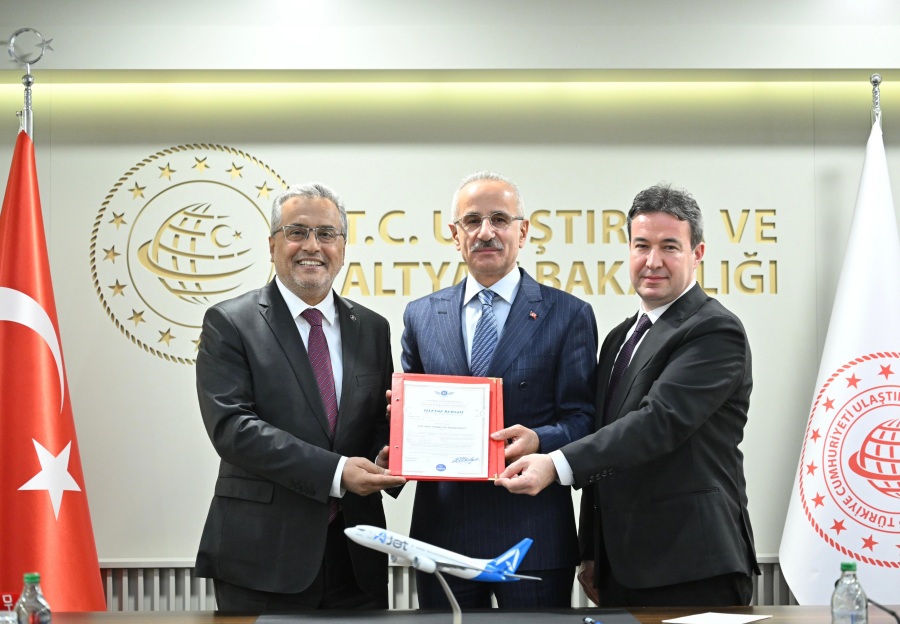 AJET'in işletme ruhsatı imzalandı 29 Nisan 2024