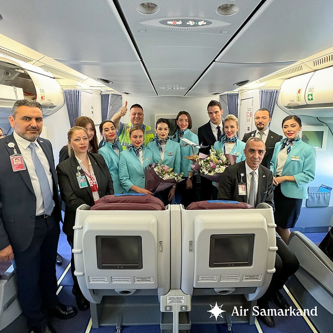 Air Samarkand, İstanbul'a charter hizmeti sunmaya başladı 11 Mayıs 2024