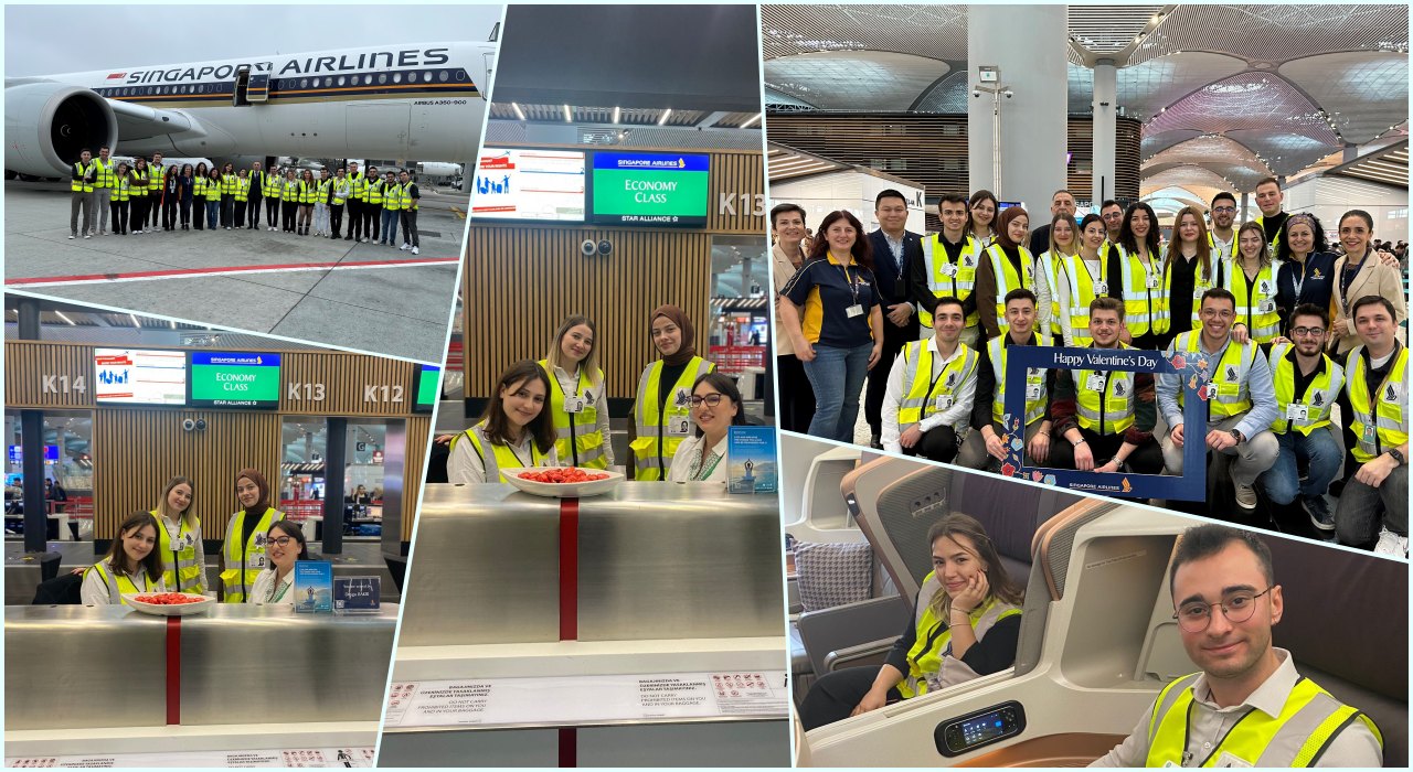 Singapore Airlines Meets Aviation Students 8 Mayıs 2024