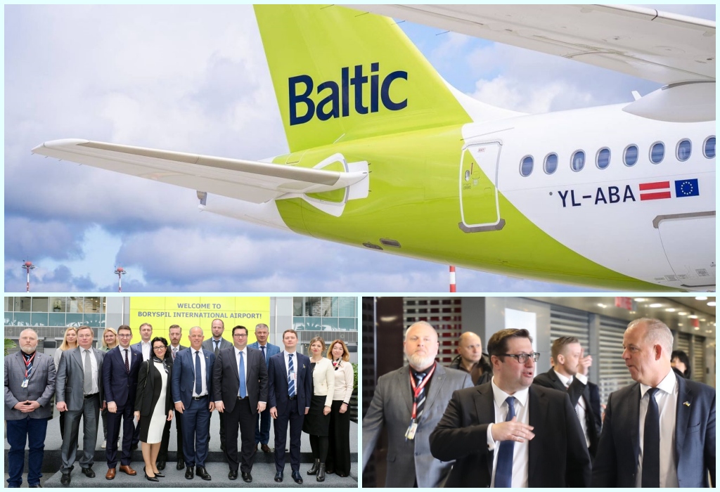 airBaltic ekibi, Ukrayna'ya uçuşların yeniden başlaması için planlar yapıyor 8 Mayıs 2024