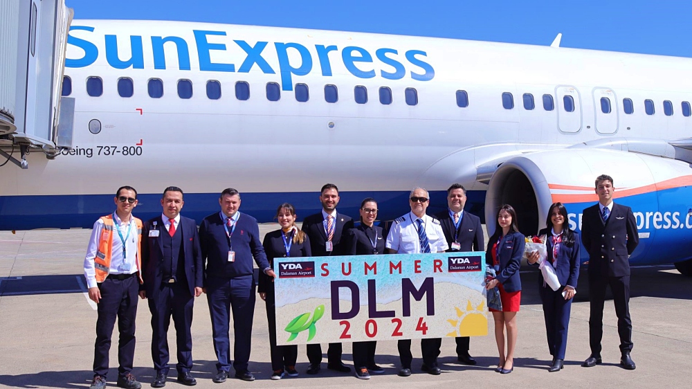 Sunexpress, Dalaman Havalimanı'ndan Almanya uçuşlarına başladı 8 Mayıs 2024