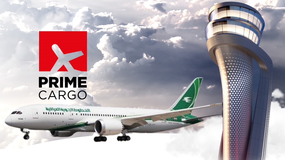 Irak Hava Yolları, Türkiye'de kargo GSA olarak Prime Cargo'yu seçti 21 Mayıs 2024