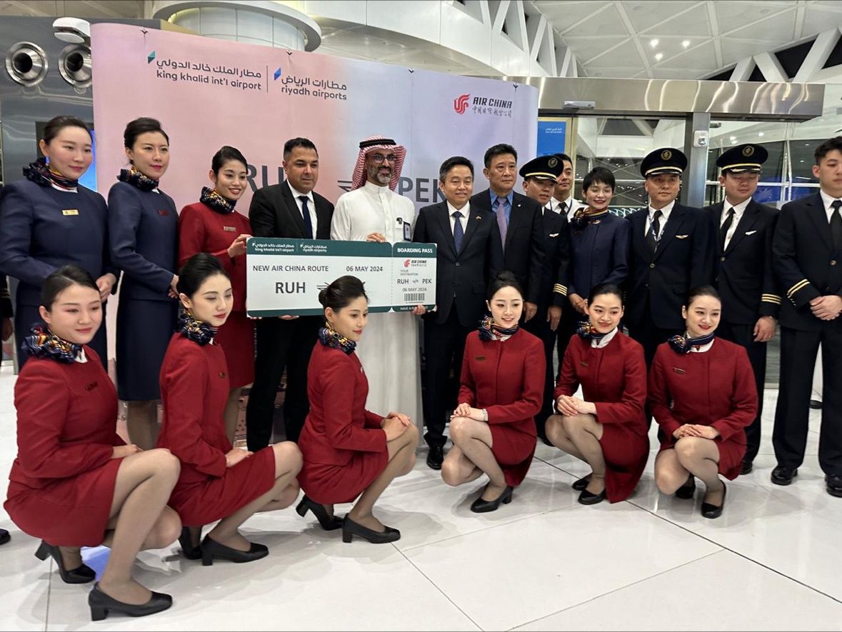 Çin'in bayrak taşıyıcı havayolu Air China, Suudi Arabistan uçuşlarına başladı 9 Mayıs 2024