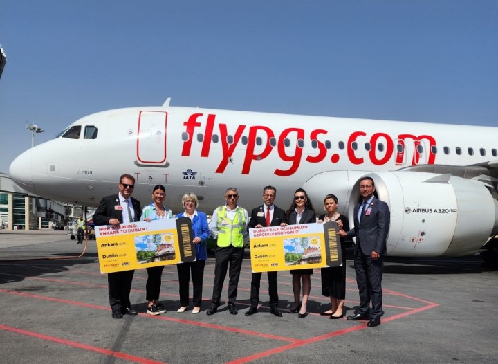 Ankara Esenboğa’dan Dublin’e direkt uçuşlar başladı