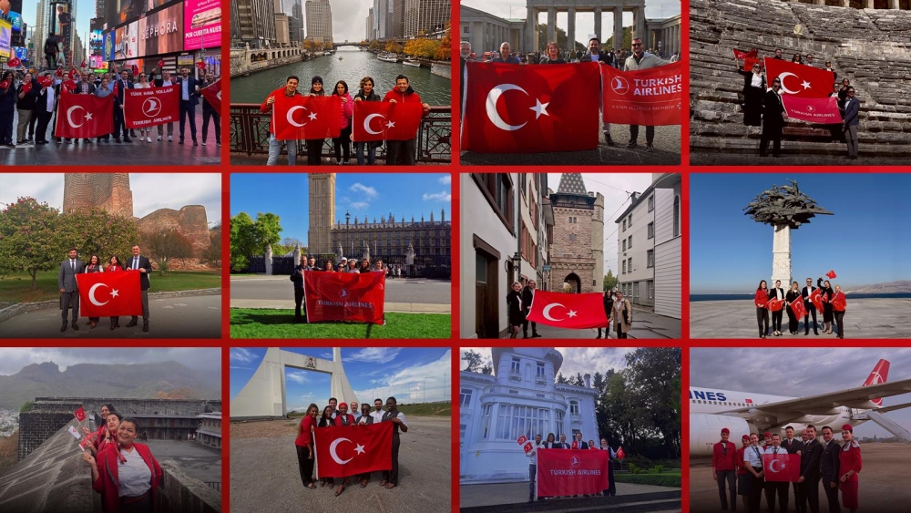 Türk Hava Yolları, 29 Ekim’de Türk Bayrağı Temasıyla Birbirinden Özel Projelere İmza Attı 2 turk hava yollari