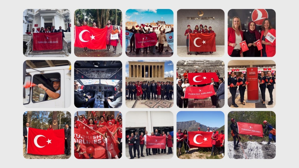 Türk Hava Yolları, 29 Ekim’de Türk Bayrağı Temasıyla Birbirinden Özel Projelere İmza Attı 1 turk hava yollari