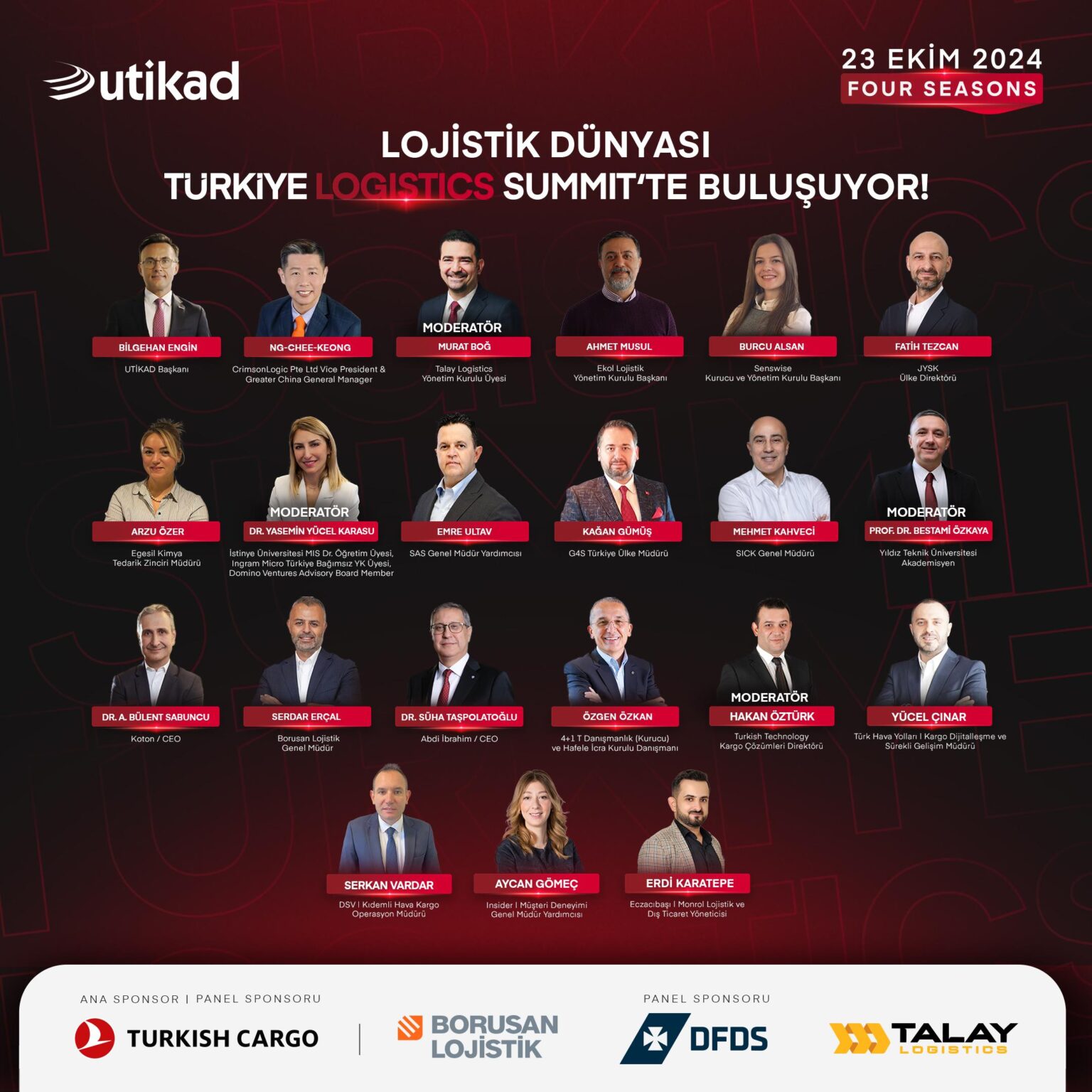 LOJİSTİK DÜNYASI TÜRKİYE LOGISTICS SUMMIT'TE BULUŞUYOR! 1 Temmuz 2025